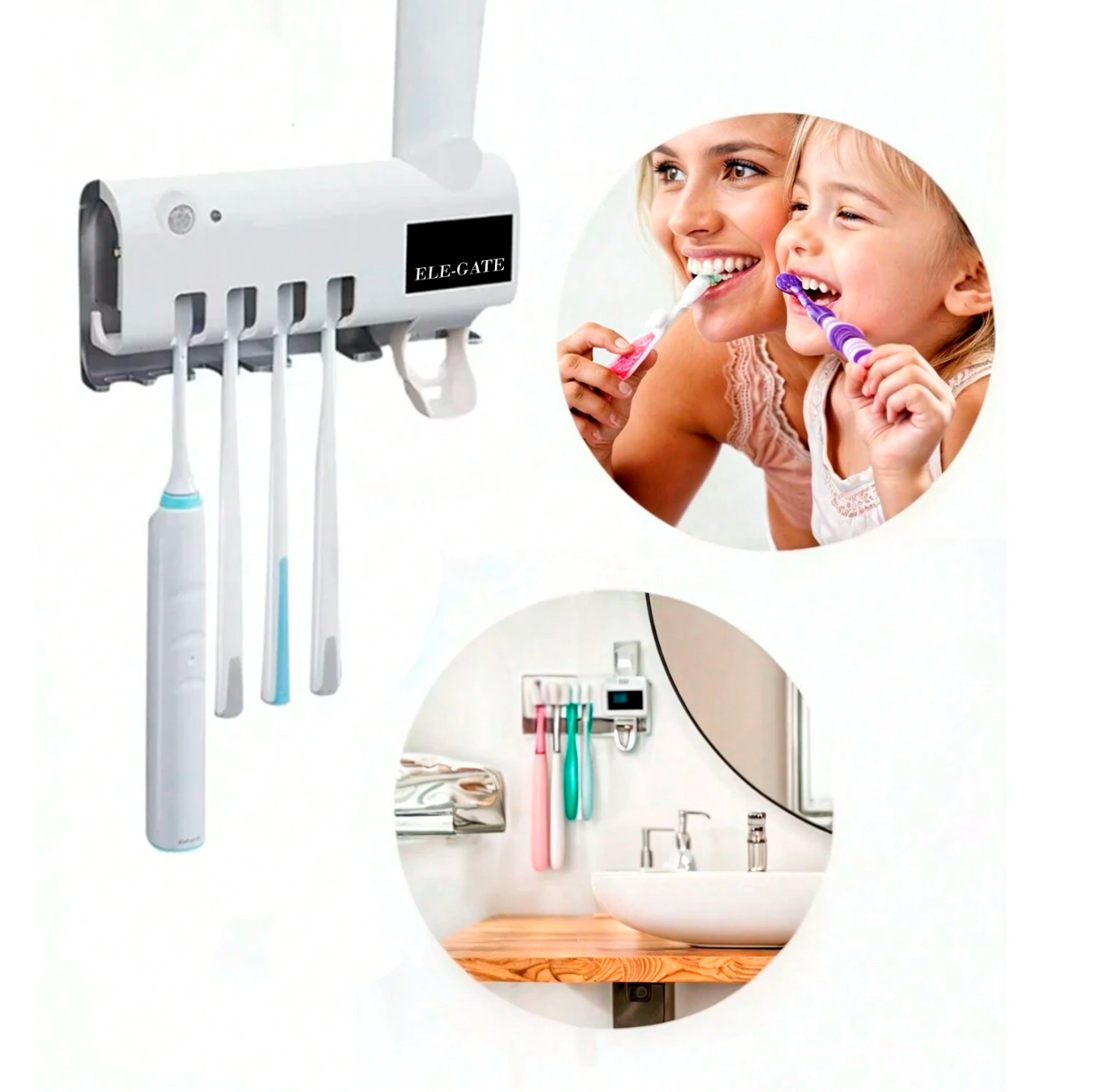 Esterilizador UV para cepillos de dientes